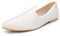 AARZ LONDON Mens Gents Groom Shimmery Traditional Ethnic Wedding Indian Pumps Khussa Jutti Slip On Flat Off White Shoes Size 9 UK 43 EU