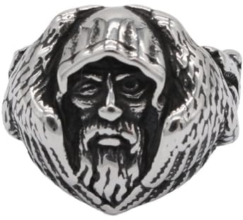 Gu Feng Accessoires Persönlichkeit Vintage Wings Wizard Herren Titan ring
