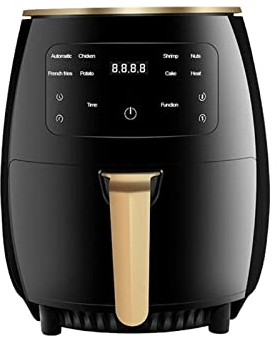 Air Fryer, 4.5L Air Fryer Oven One-Touch Digital Screen, Nonstick Basket, 1500W (Color : Green) (Green)(air fryers) (Red) (Black) needed charitable