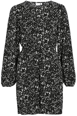 Vila Damen Vipeffi L/S Dress - Noos Kleid (1er Pack)