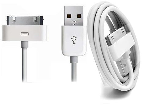 SIMPLETEK - Cavo di Ricarica e Dati per dispositivi con Connettore 30 Pin | Compatibile con iPhone 4 iPad iPod iMac