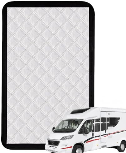 Poupangke Wohnmobil-Tür-Fenstergitter, Reiseanhänger-Sonnenschutz | Anhängertür-Sonnenschutzabdeckungen, UV-Schutz, Sonnenschutz - Wasserdichter Sichtschutz für Wohnmobil-Fensterrollos für Wohnmobile,