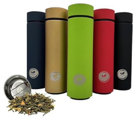 Wellness to go Thermosflasche (Blau)