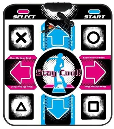 Dance Mat For Girls - Light Up Dance Pad, Kids Musical Dance Play Mat With Light Up 9 Pattern | Musical Dance Mat Games For TV Computer, Christmas/Valentine's Day Dance Game Mat For Kids Adults