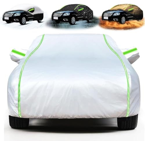 Bache Voiture pour Peugeo 307 CC,Housse Protection Voiture,Étanche Respirante Bâche Coupe-Vent résistant au Soleil et à la poussière