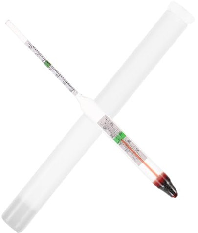 HANABASS 1 Set Meerwasser Aquarium Dichtemessgerät Tester Aquarium Pool Salzmessgerät Aquarium Pflanzen Aquarium Thermometer Wassertemperatursensor Teich Meerwasseraquarium