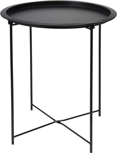 Mojawo Praktischer Beistelltisch Deko Sofatisch Kaffeetisch Blumentisch Dekotisch Tisch Metall Ø47xH51cm