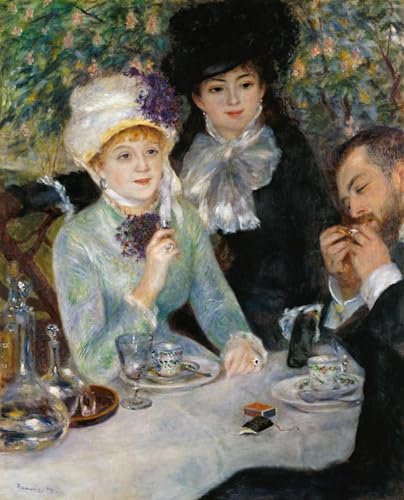 phtnmaihw Leinwandbild Renoir/After Dinner / 1879 – Pierre-Auguste Renoir 40 x 60 cm, ungerahmt