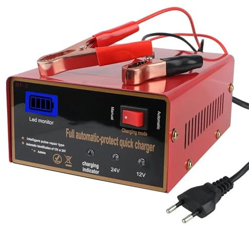 UAGFDFF Power Inverter 12V/24V per SUV Camion Barca Moto Spina/Caricabatteria per Moto Caricabatteria per Auto Schermo LED Invertitore di Tensione Fotovoltaico(B)