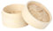 Mikikit Vaporera de Madera para Cocinar al Vapor Redonda 1 Juego para Albóndigas y Postres Accesorios de Cocina para Eventos y Recepciones