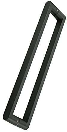 KXAOXGRC Poignée de porte coulissante réglable, Poignée de porte en acier inoxydable for portes coulissantes verre, bois et grange