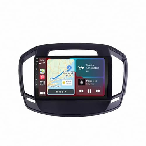 Autonavigationsgerät für Buick Regal 2014-2016 Android 15 9 Zoll Navigationsausrüstung mit Bluetooth GPS WiFi Fm UBS Für, 8 Core 8G+256G