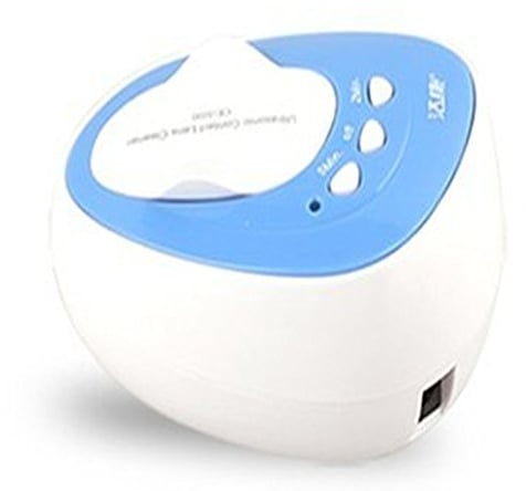 Sichun New Mini Ultrasonic Contact Lens Cleaner Kit Daily Care Fast Cleaning Gadget (Lake Blue)