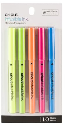 Cricut Marqueurs Infusible Ink™ (1.0), Neons (5 ct)