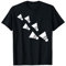 Badminton Federbälle T-Shirt