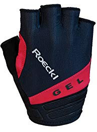 Roeckl Itamos Fahrrad Handschuhe kurz schwarz/rot 2022: Größe: 9.5