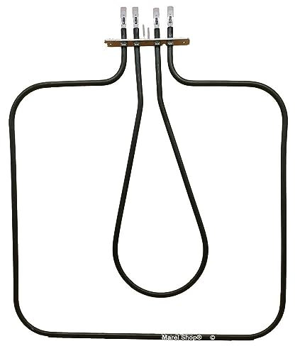 Marel Shop® - Resistenza Doppia Inferiore per Forno 1050 W + 450 W compatibile con Candy Hoover Zerowatt per modelli : F311X - R43/3BA - HOS316AX