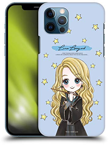 Head Case Designs Offizielle Harry Potter Luna Lovegood Deathly Hallows XXXVII Harte Rueckseiten Handyhülle Hülle Huelle kompatibel mit Apple iPhone 12 / iPhone 12 Pro