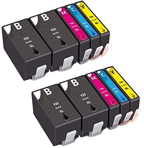 Hyggetech 920XL Druckerpatronen als Ersatz für HP 920XL 920 XL Multipack Tintenpatronen kompatibel mit HP Officejet 6000 7000 7500 7500A 6500 6500A 10PK