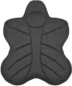 Universal Motorrad Sitzkissen,MoreChioce 3D Mesh Motorrad Sitzauflage Atmungsaktiv Stoßdämpfung Sitzpolster Stoßschutz Sitzbank Kissen Komfortkissen Anti-Rutsch Pad für lange Fahrten,#B