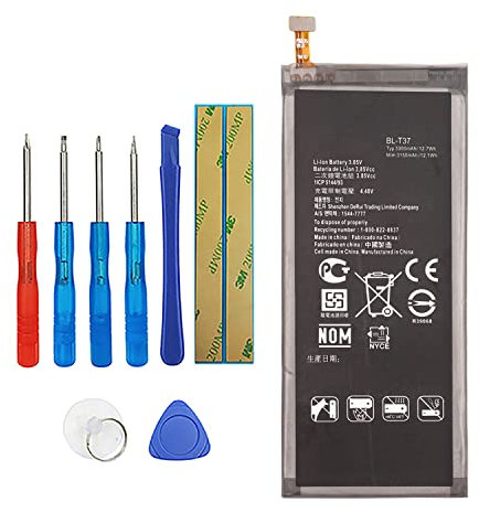 Akku BL-T37 Für LG V40 ThinQ Q710 Q8 2018 Version Q815L Stylo 4 with Toolkit