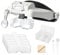 Headband Magnifier Glasses,Head Mount Magnifying Glass with Hands Free,1X to 14X Headband Magnifier Glasses with LED Light,Rechargeable Magnifying Glass for Close Work Reading Crafts Repair