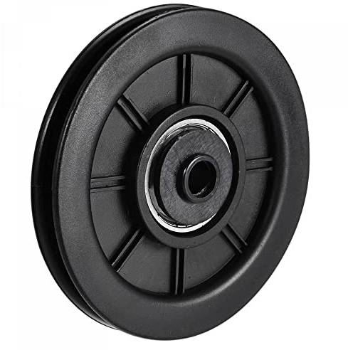 sourcing map 100mm Lager Riemenscheibe Kabel Fitnessgeräte Zubehör