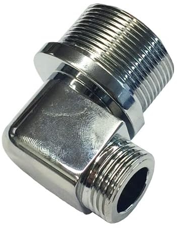 Generico Ricambio Attacco Curvo in Metallo per doccetta Teuco 8102374820