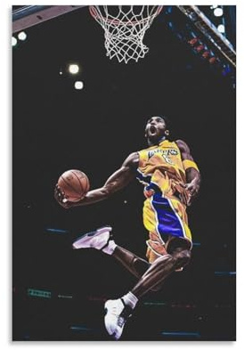 Poster Legendärer Basketballspieler Kobe Bryant (10) Kunstwerke Bild Druck Poster Wandkunst Malerei Leinwand Dekor Home Poster 30 x 45 cm