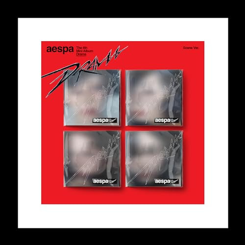aespa Drama 4th Mini Album CD+Photocard+Tracking Sealed (Scene KARINA Version)
