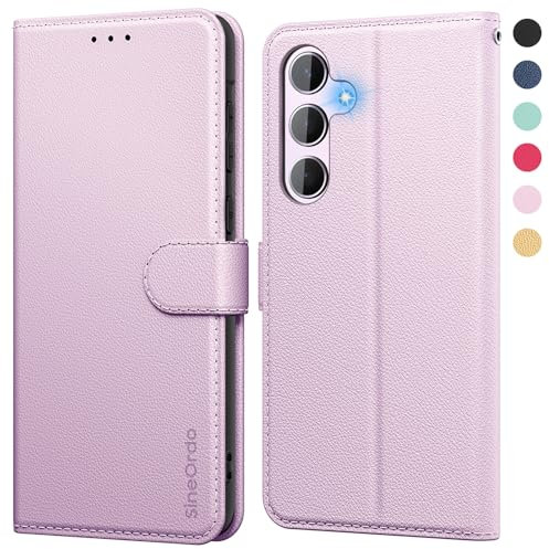 SineOrdo Cover compatible con Samsung Galaxy A35 5G Custodia, Custodia Samsung Galaxy A35 5G Cover Libro Portafoglio Folio Pelle Flip Stand Case - Oro rosa