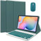 EHLCYS Funda con Teclado para Lenovo Tab M10 FHD Plus 10,3 Pulgadas (TB-X606F/TB-X606X), Funda Multiángulo Ultrafina Y Ligera Teclado Bluetooth Inalámbrico Desmontable Magnético con Ratón,Verde