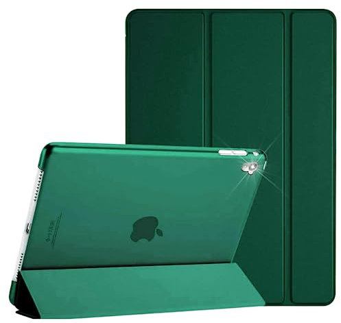 For Apple iPad 5Th (2017) / iPad 6Th (2018) Generation (9.7 Inch) Case Cover - Auto Wake/Sleep - Smart Magnetic Leather - Fit For Model No. A1822 / A1823 / A1893 / A1954 (Emerald)