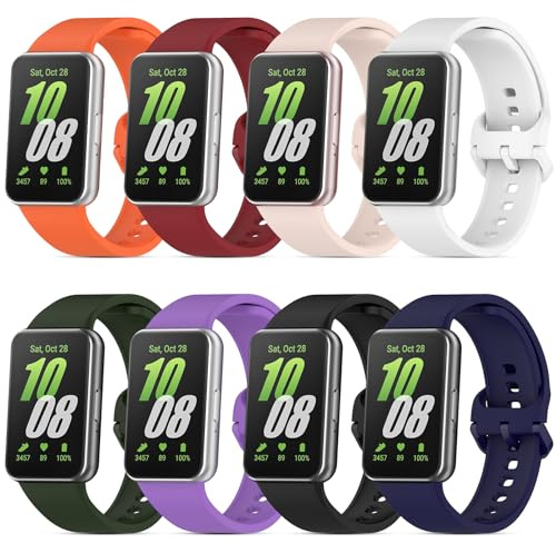 WindRen Cinturino per Samsung Galaxy Fit 3,Cinturino di Ricambio Sportivo Regolabile Compatibile con Samsung Galaxy Fit 3.