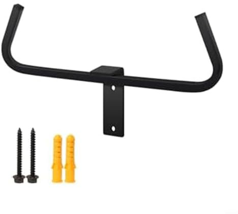 SMZhomeone Wall Mount Rack Backpack Sprayer Leaf Blower Steel Hanger Garden Tool Garage Organizer For Storing Backpack Sprayers Leaf Blowers Hunting Packs And Gear(1pc)