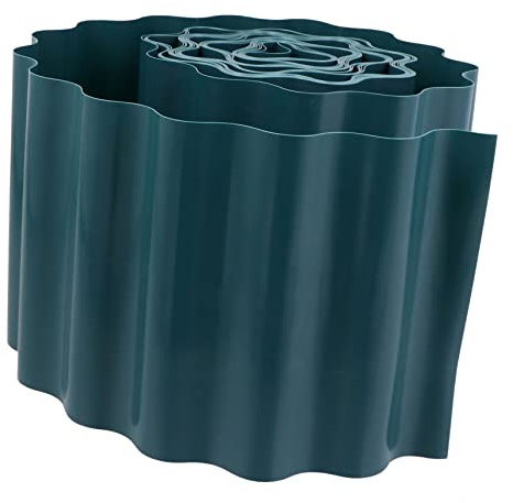 BESPORTBLE 1rolle Roll Border Edging Für Garten Flexible Kunststoff Rasenkante Umrandung Von Beeten Rasenflächen Und Gehwegen Installieren Schneiden