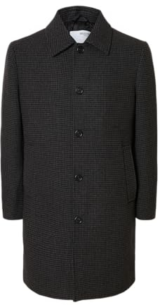 SELECTED FEMME Herren Slharchive Wool Blend Car Coat Noos #3