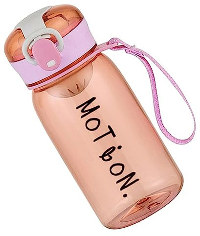 Cabilock 1 Pieza Botella de Infantil Botella Portátil para Colegio y Actividades