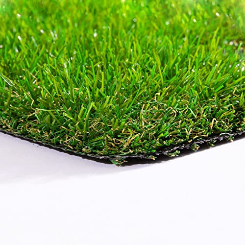 Steffensmeier Kunstrasen Montana |++sehr hohe UV- beständigkeit+++|Soft|Outdoor|Meterware|Rasenteppich|wasserdurchlässig|Grün, Größe: 100x300 cm