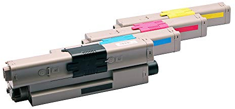ABC Set 4X Alternativ Toner für Oki C332 C332DN MC363 MC363DN MC363N C 332 C 332DN MC 363 MC 363DN MC 363N 46508713 46508714 46508715 46508716