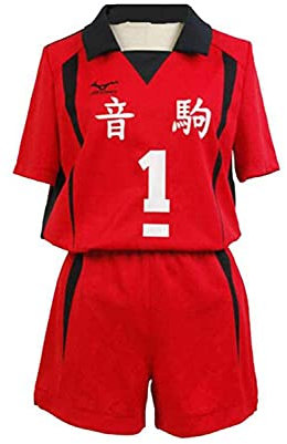 Fortunezone Anime High School Uniform Volleyball Team Cosplay Kostüm Sportbekleidung