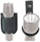 TAFTACFR Compact Flashlight Holder (Open Top) + Flashlight Ring Strap Holder für Mag Lite und andere D/C-Zellen-Taschenlampen (Nylon-Außen-Schnappverschluss)