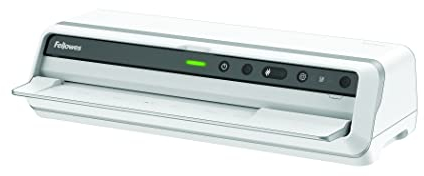 Fellowes Venus Laminiergerät A3 zum Heißlaminieren von 80-250 Mikron Laminierfolien, Intensivgebrauch, automatischer Rückwärtsgang, inkl. 10 Laminierfolien, weiß