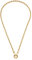 JEWELS BY LEONARDO Halskette Clip & Mix Cordula • schlichte Kette aus goldfarbenem Edelstahl • geflochtene Kordel • 45,3 cm Länge • Geschenk Damen Schmuck • 021802