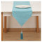 EHOMERY Tischdecke Joop, Tischwäsche Hellblau Einfache Farbe Tischläufer Cotton Linen 30x140CM