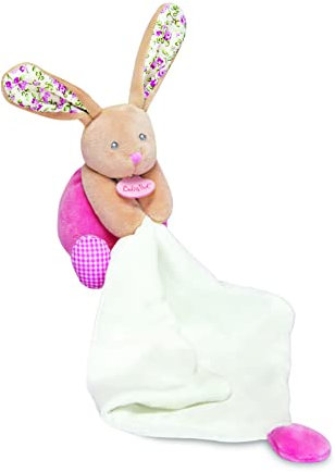 BABY NAT' - Pantin pm avec Doudou lapin POUPI rose - BN0611 -Rose