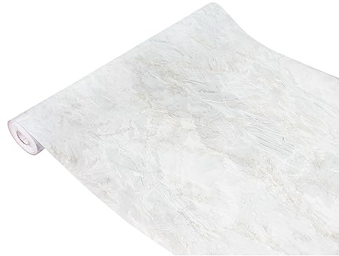 Klebefolie Möbel 67,5x490 cm | Möbelfolie selbstklebend in Steinoptik | Folie für Möbel zur einfachen Renovierung von Türen, Tischen und Regalen | Klebefolie dekorativ und abwaschbar | Marmor Gold