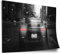 Printistico Poster Rote Auto-Lichter bei Nacht, Schwarz Weiß, black and white, Fotografie, Kunstdruck ohne Rahmen, Wandbild - A4, A3, A2, A1, A0, XXL - Wohnzimmer, Schlafzimmer, Küche, Deko