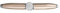 Fidget Pen, Schreibwerkzeug, Stressregulierung, Stimmungsregulierung, praktischer LED-Drehstift mit LED-Licht zur Beleuchtung zum Schreiben (Gold)