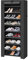 RELOVE Armoire de Rangement, Armoire pour Chambre Adulte, Armoire à Linge Pliable, Portemanteau Pliable, pour Dressing, Chambre à Coucher, Salle d'étude, 60 x 30 x 160 cm